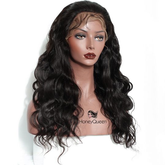 250% Density Body Wave Lace Front Human Hair Wigs For Black Women Pre Plucked Honey Queen Brazilian Remy Hair Bleached Knots