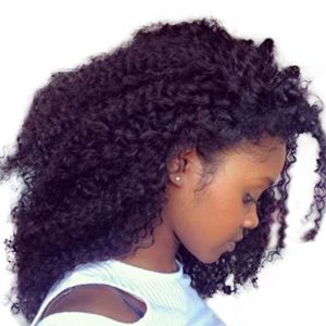 Kinky Curly Lace Front Human Hair Wigs For Black Women With Baby Hair Nature Hairline 130% Density Wig Sunny Queen Remy Hair