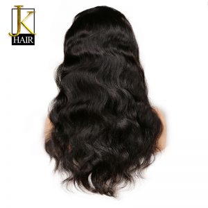 Lace Front Human Hair Wigs For Black Women Remy Brazilian Body Wave Wig Pre Plucked With Baby Hair Bleached Knots Elegant Queen
