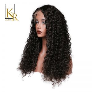 Lace Front Human Hair Wigs For Black Women Remy Brazilian Short Curly Lace Wig Pre Plucked With Baby Hair 8-24" King Rosa Queen