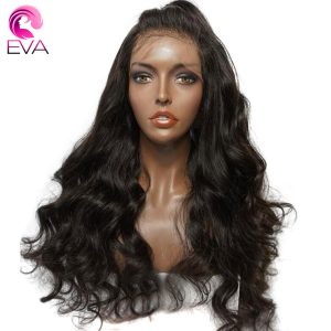Eva Hair 250% Density Lace Front Human Hair Wigs Pre Plucked With Baby Hair Brazilian Remy Hair Body Wave Wigs For Black Women