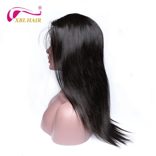 XBL HAIR Lace Front Human Hair Wigs Straight Brazilian Remy Hair Lace Wig for Black Women Natural Color Free Shipping