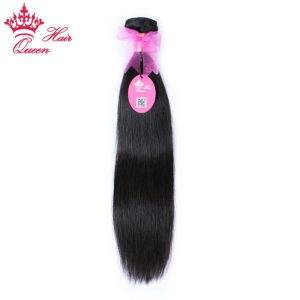 Queen Hair Products Brazilian Straight Remy Hair Bundles 1 Piece 100% Human Hair Weave Natural Color Shipping Free