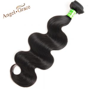 Angel Grace Hair Brazilian Body Wave Hair Bundles 10~28 Inch Natural Color 100% Human Hair Weaving Free Shipping Remy Hair