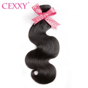 CEXXY Brazilian Hair Weave Bundles Remy Hair Body Wave 100% Human Hair 8-28 Inch Free Shipping