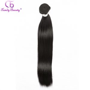 Brazilian Straight Remy Hair 100% Human Hair Weave Bundle One piece Only Straight 8-26 inch Double weft Hair Trendy Beauty