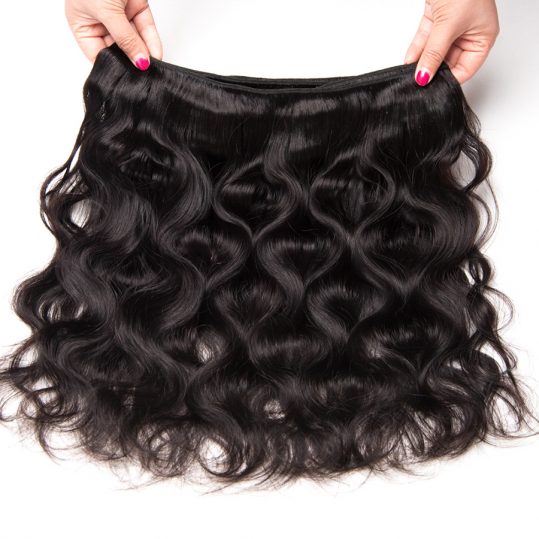Wonder girl Brazilian Body Wave Bundles Hair Extension 100% Human Hair Bundles Natural Color Remy Hair Weaving Free Shipping 1PC