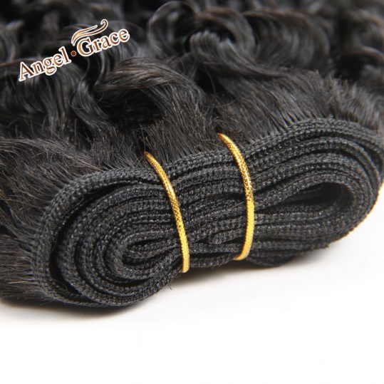 Angel Grace Hair Brazilian Kinky Curly Hair 1 Piece Only 100% Human Hair Weaving Remy Hair Bundles Natural Hair Free Shipping