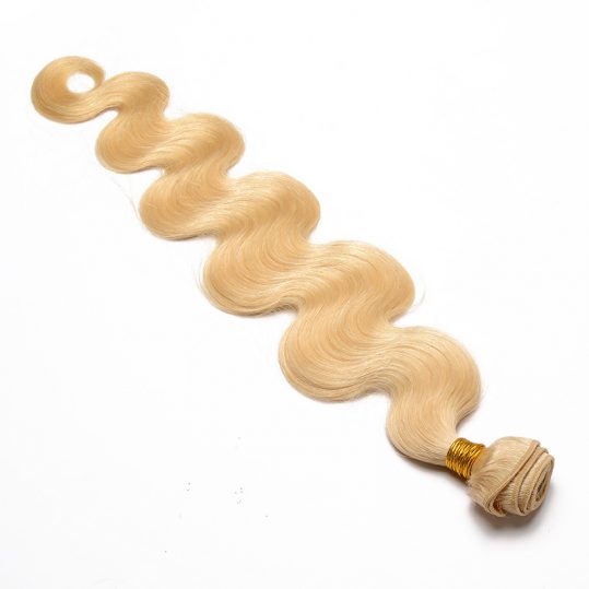613 Blonde Brazilian Body Wave Hair Weave Bundles Honey Queen Hair Products 100% Human Hair Extensions Remy Hair Weaving 1 Pcs