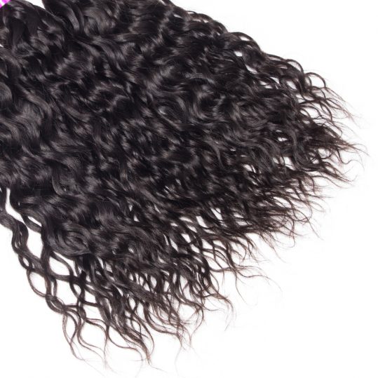Recool Brazilian Hair Weave Bundles 10-28 inch Remy Hair Extensions Natural Black Color Wet And Wavy Human Hair Bundles