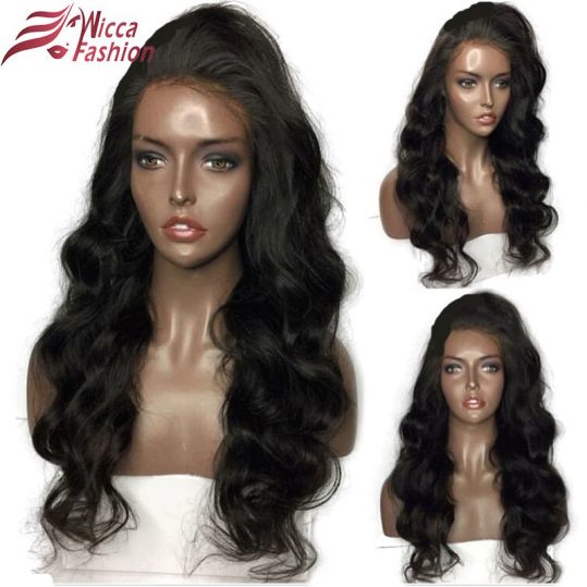 Dream Beauty Glueless Lace Front Wigs For Black Women Body Wave Brazilian Remy 100% Human Hair Pre Plucked Hairline