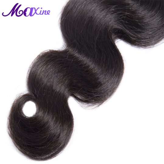 Brazilian Body Wave Hair Weaving 100% Human Hair Weave Bundles Non Remy Natural Hair Extensions Can Buy 3 4 Bundles Maxine Hair
