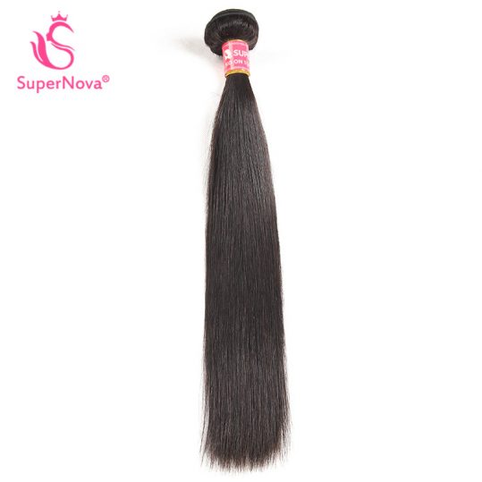 Supernova Brazilian Straight Hair 100% Human Hair Bundles 1 piece Natural Color Non-Remy hair Free Shipping