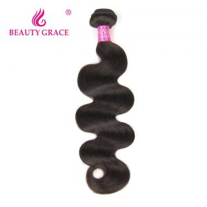 Beauty Grace Brazilian Body Wave 1 Bundle Natural Color Non-Remy Hair 100% Human Hair Weaving 8-28 Inch Free Shipping