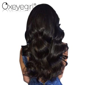 Oxeye Girl Brazilian Body Wave Bundles 100% Human Hair Weave Bundles 10"-28" Non Remy Hair Extensions 1pc Natural Color