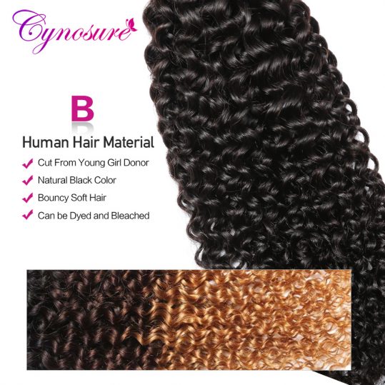 Cynosure Afro Kinky Curly Weave Human Hair Bundles Natural Black Brazilian Hair Weave Bundles 10''-28'' Non-remy Hair