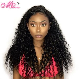 Peruvian Water Wave 1 Bundle Natural Color Remy Hair 100% Human Hair weaving 8-28 inches Mshere Hair Company