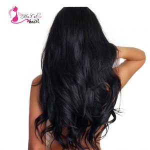 Peruvian Body Wave 100% Human Hair Ms Cat Hair Products Natural Black Can Be Dyed And Bleached Remy Hair Weave Bundles