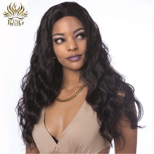 King Hair Peruvian Virgin Hair Body Wave Natural Color 100% Unprocessed Human Hair Weave 1 Bundle Raw Hair Weaving Can Be Dyed