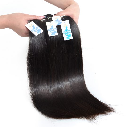 KBL Peruvian Virgin Hair Straight 12-26 inches 100% Unprocessed Human Hair Weaves Bundles Kabeilu Natural Color Hair Extension
