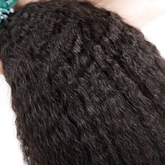 Rosa Beauty Peruvian Virgin Hair Kinky Straight Hair 1 Piece 100% Natural Human Hair Weaves Bundles Shipping Free