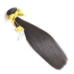 BAISI Hair,100% Unprocessed Human Hair Peruvian Virgin Hair Straight Extension,Natural Color,8-34inches Free Shipping