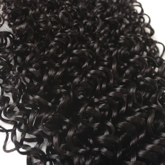 Queen Mary Peruvian Kinky Curly Human Hair Weave Bundles One Piece Afro Hair Extensions Natural Color Non-Remy Hair Weaving