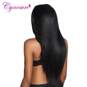 Cynosure Peruvian Straight Hair 1 Piece Only Can Buy 3 Or 4 Bunldes 8''-28'' Human Hair Bundles Natural Black Non-remy Hair