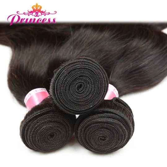 Beautiful Princess Peruvian Body Wave 1 Piece Only Can Buy 3 Or 4 Bunldes 8"-28" Human Hair Bundles Natural Black Non-remy Hair