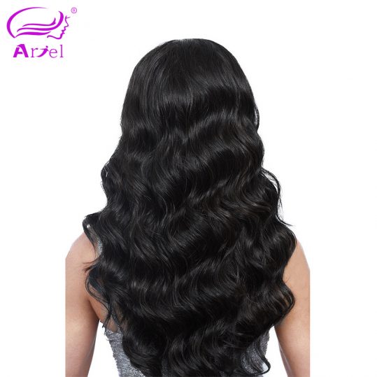 Ariel Peruvian Body Wave Hair Bundles Non Remy Human Hair 8"-28" Natural Color Free Shipping Can Be Dyed