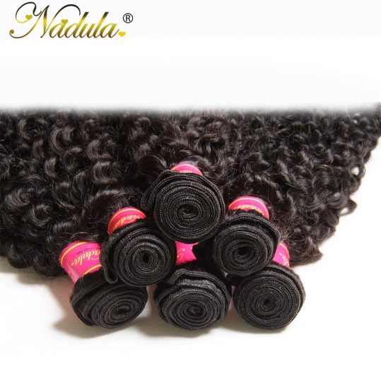 Nadula Hair Peruvian Kinky Curly Non Remy Hair Weave Bundles 100g/pcs Products 100% Human Hair Extensions 8-26INCH Can Be Mixed