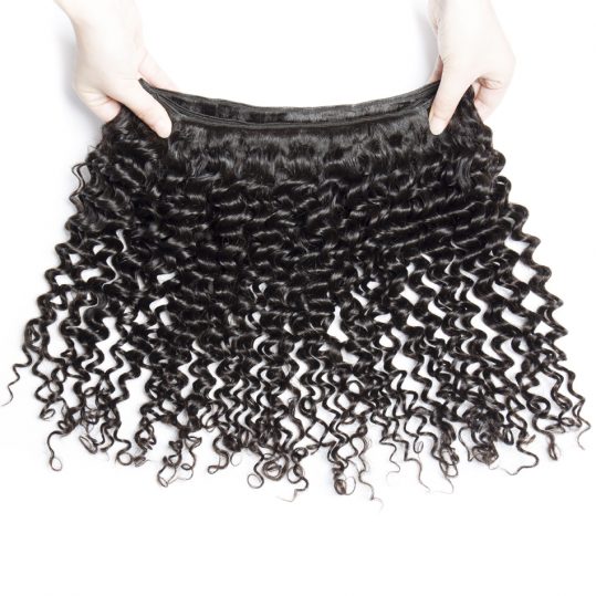 Vip beauty Malaysian deep curly remy hair bundles 1pcs/lot hair extension human hair bundles can buy 3 or 4 bundles