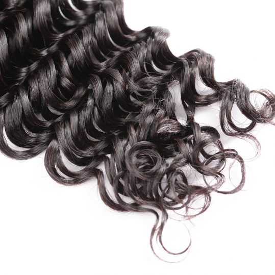 HJ Weave Beauty Human Hair Bundles Malaysian Deep Wave Natural Color 10-28 inch Remy Hair Free Shipping