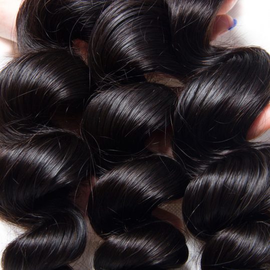 Lemoda Malaysian Loose Wave Hair 1pc Human Hair Weave Bundles Free Shipping Remy Hair Extension Natural Color