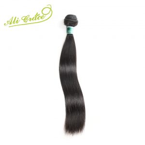 ALI GRACE Hair Malaysian Straight Hair Weave 1 Bundle Only Natural Color 100% Remy Human Hair Extension 10-28 Inch Free Shipping