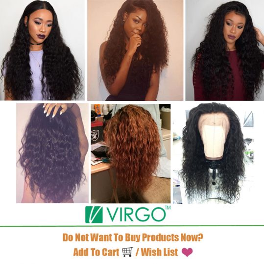 Virgo Hair Company Malaysian Water Wave Human Hair Weave Bundles 1 Pc 100% Natural 1B Remy Hair Can Be Dyed Won't Lose Pattern