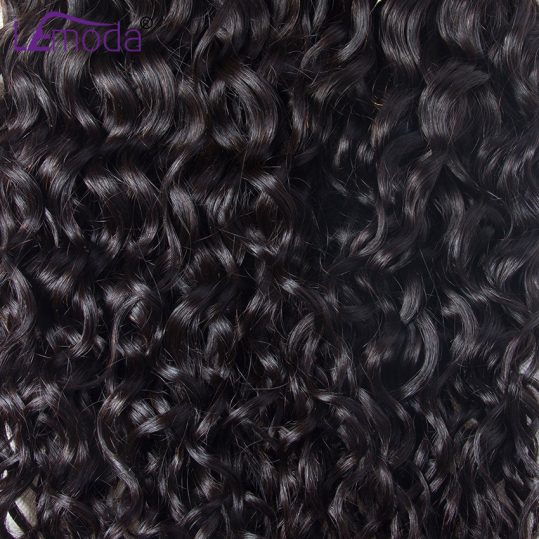 Le Moda Malaysian Water Wave Human Hair Weave Bundles 1 piece Remy Hair Extensions 10-28inch Can be dyed