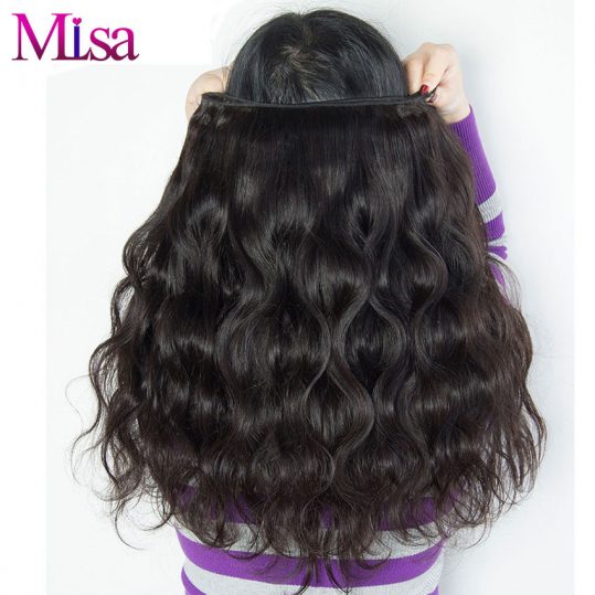 Malaysian Body Wave Bundles Mi Lisa Hair Weave Can Buy 4 or 3 Bundles 10-28 inch 1 Pc Non Remy Hair Extension Human Hair Bundles