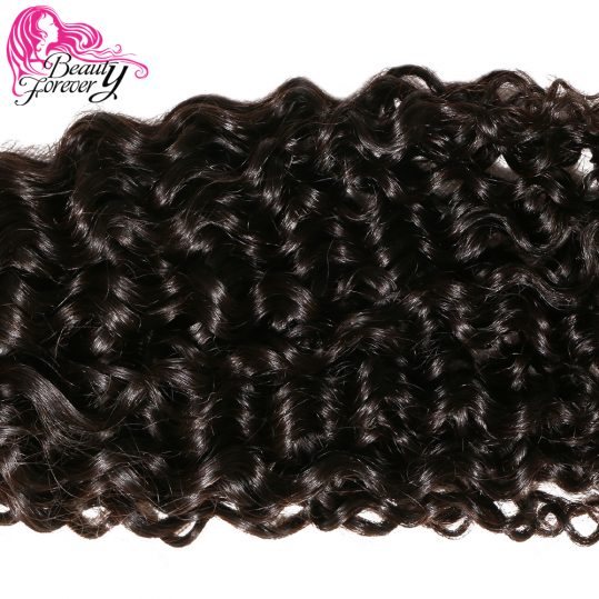Beauty Forever Malaysian Curly Hair Weave Bundles 1 Piece Non-remy Human Hair Weaving Natural Color 8-26inch Free Shipping