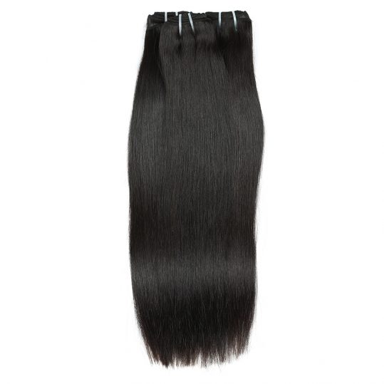 Queen like Hair Products 1 Piece 100% Natural Human Hair Weave Bundles 8-28 Inch Non Remy Natural Color Malaysian Straight Hair