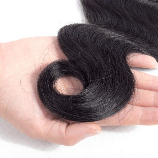 Indian Body Wave Bundles 100% Human Hair Bundles 1 Pcs Non-Remy Hair Extensions Weave 8-28inch Can Mix Length QThair Fast  Ship