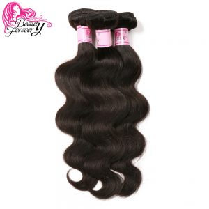Beauty Forever Body Wave Indian Hair Weft Non Remy Human Hair Weave Bundles Natural Color 8-30 inch Free Shipping