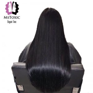 Mstoxic Hair Peruvian Straight Remy Hair 100% Human Hair Weave Bundles Natural Black 10"-28" Inch Free Shipping