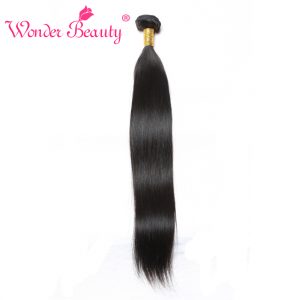 Wonder Beauty Hair Peruvian Straight Hair Remy Hair  Weaving 1 Piece 100% Human Hair Bundle 10 to 26 Inch Free Shipping