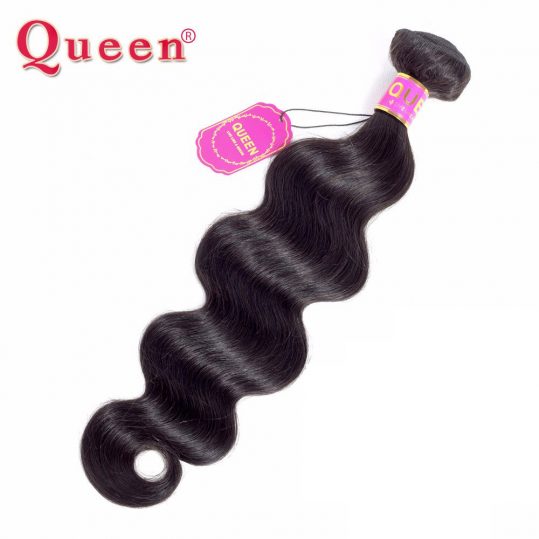 Queen Hair Products Peruvian Body Wave Hair Extensions 1 PC 100% Remy Human Hair Weave Bundles 3 or 4 Bundles For Full Head