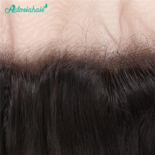 Asteria Hair Brazilian Human Hair Straight 13X4 Lace Frontal With Baby Hair 8-20 Inches Non-Remy Hair Free shipping