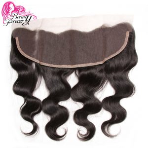 Beauty Forever Brazilian Body Wave Lace Frontal Closure 13*4 Free Part Ear to Ear Non-remy Human Hair 10-20inch Free Shipping