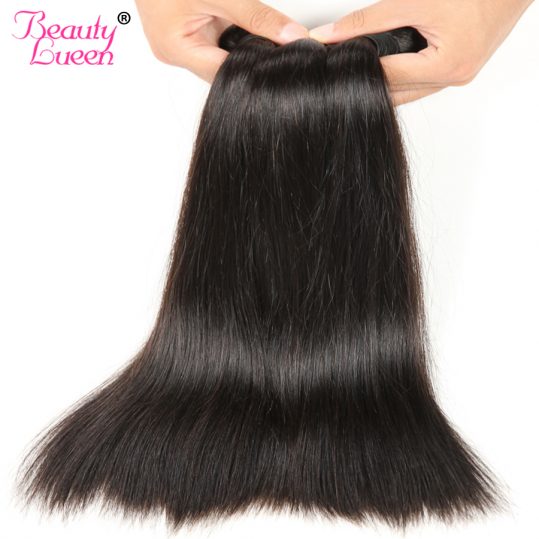 Human Hair Bundles Brazilian Straight Hair Weave 1 Bundles 8-28 inch Natural Color Can Buy 3/4 Piece Non Remy Beauty Lueen Hair