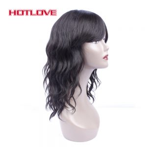 HOTLOVE Hair 150% Density None Lace Human Hair Wigs For Black Women Brazilian Natural Wave Pre Plucked With Baby Hair Non Remy