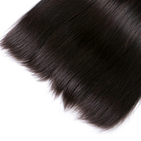 Lumiere Hair Brazilian Straight Human Hair Extensions Natural Black Non Remy Hair Brazilian Hair Weave Bundles Can Buy 3/4 Pcs